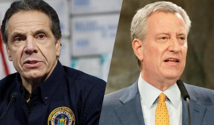 Cuomo e De Blasio