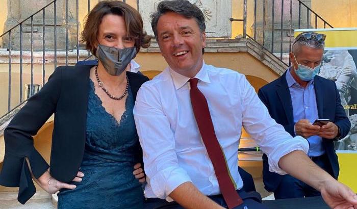 Elena Bonetti e Matteo Renzi