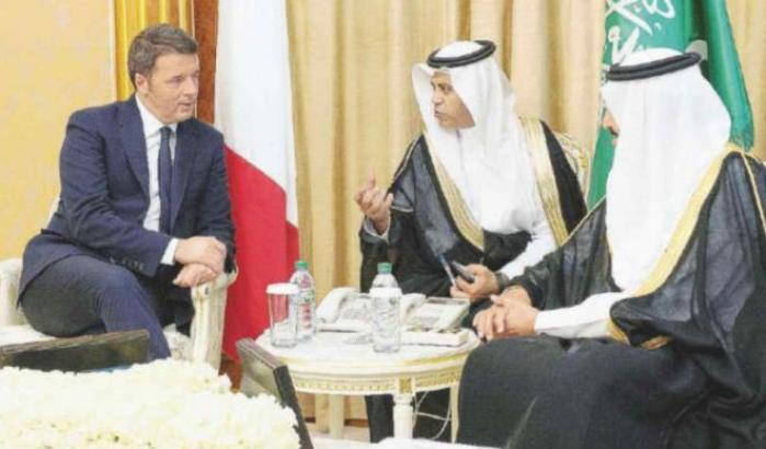 Matteo Renzi in Arabia Saudita