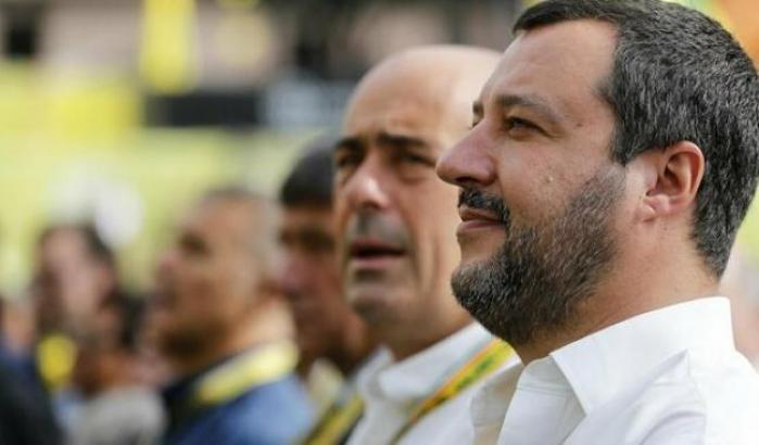 Salvini e Zingaretti