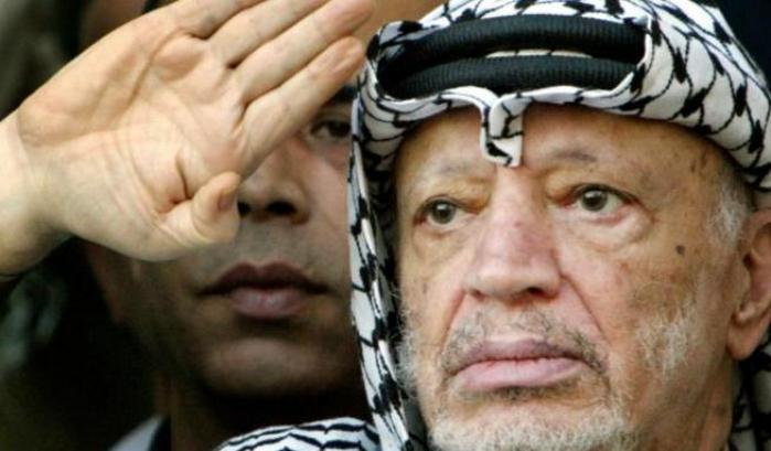 Il defunto leader dell'Olp Yasser Arafat