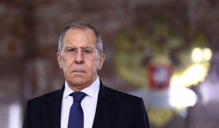 Il ministro degli Esteri russo, Serghei Lavrov: "Relazione distruttiva, al momento con la Ue nessun rapporto"