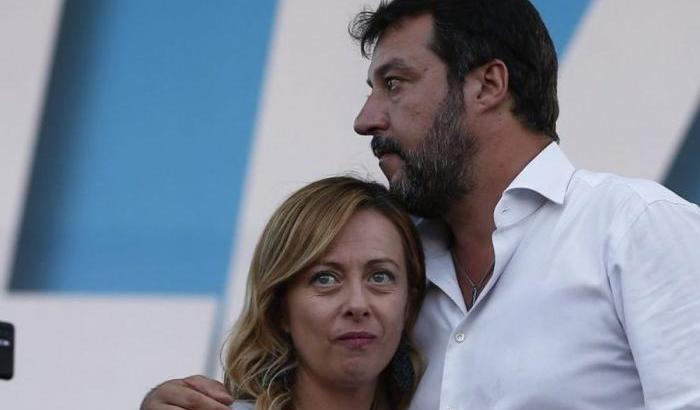 Meloni e Salvini