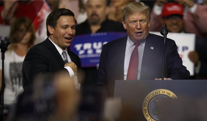 Ron DeSantis, Donald Trump