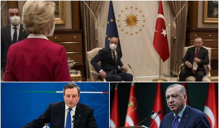 Draghi: "Erdogan è un dittatore" e Ankara si offende