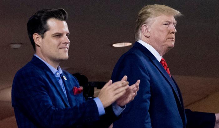 Matt Gaetz e Donald Trump