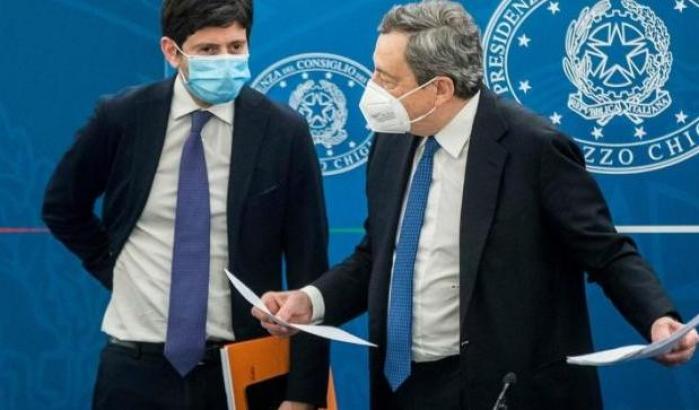 Draghi stoppa la destra: "Le critica a Speranza né fondate e né giustificate"