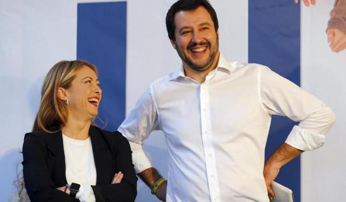 Salvini e Meloni