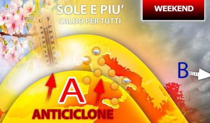 Meteo week-end 23-25 aprile 2021