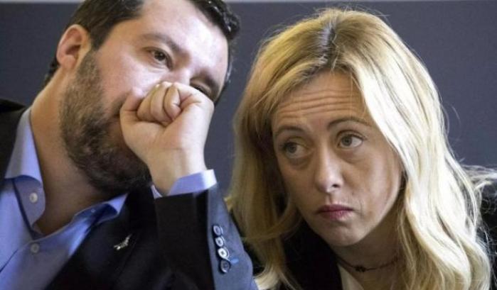 0005ACA9-salvini-e-meloni Salvini e Meloni