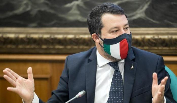 Il leader della Lega Matteo Salvini