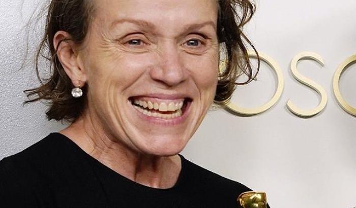 Il premio Oscar McDormand: "Con una borsa di studio sono andata a Yale o sarei finita in galera"