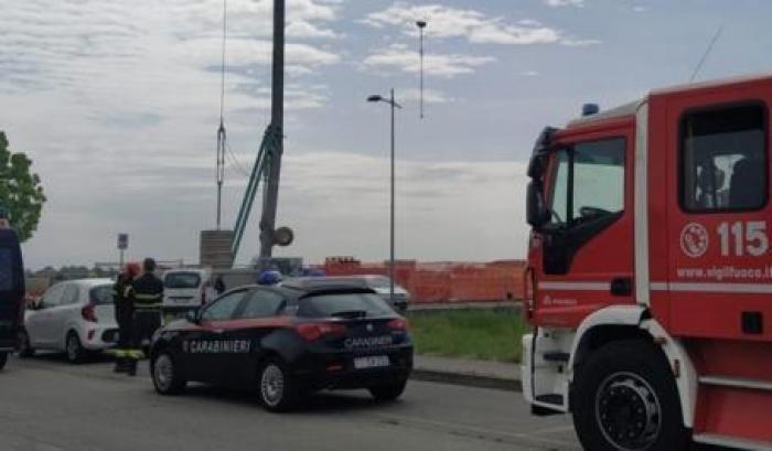 Morte in un cantiere a Pagazzano, Bergamo