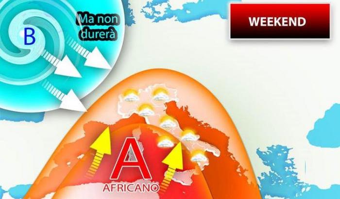 Meteo weekend 8-9 maggio 2021