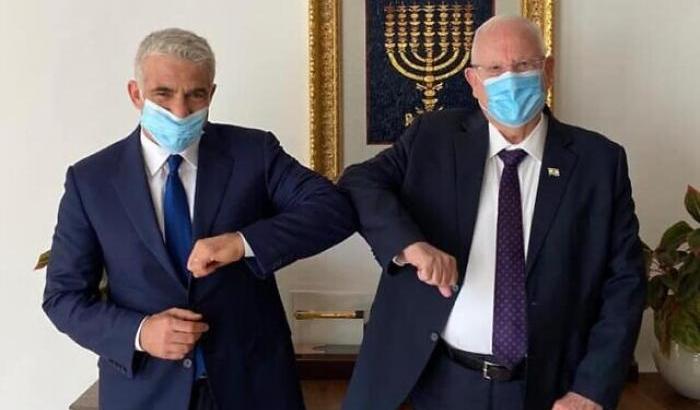 Yair Lapid e Rivlin