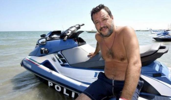 Matteo Salvini al Papeete