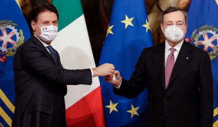 Conte e Draghi