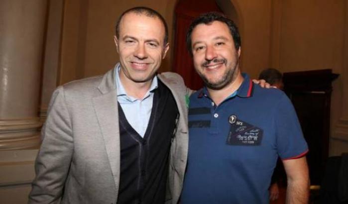 Massimiliano Romeo e Salvini