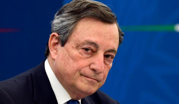 Il premier Mario Draghi