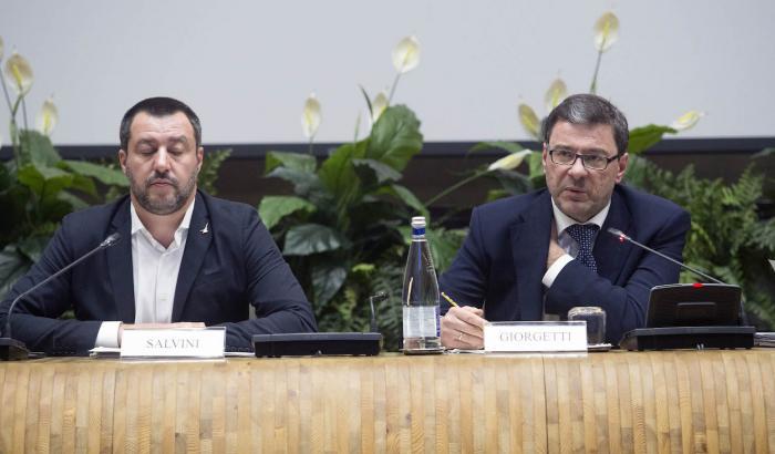 Salvini e Giorgetti
