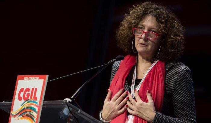 La vice segretaria generale della Cgil Gianna Fracassi