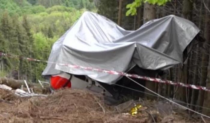 Funivia crollata sul Mottarone