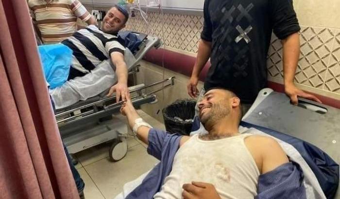 Palestinesi feriti negli scontri
