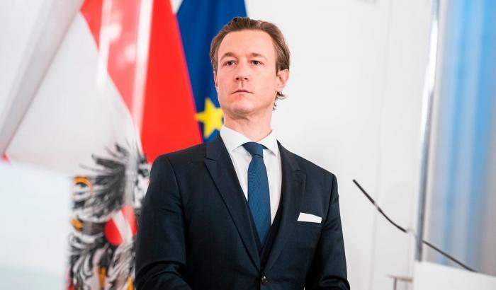 Il ministro delle Finanze austriaco Blumel