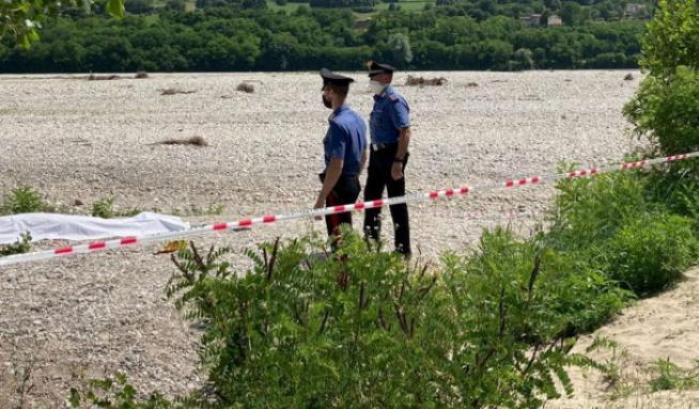 Carabinieri sul luogo del delitto