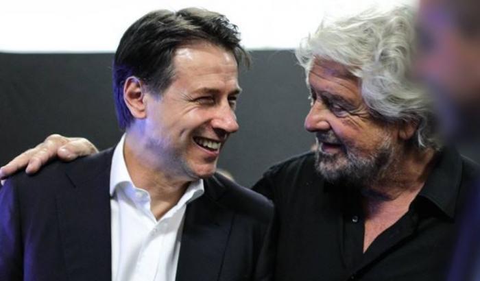 Giuseppe Conte, Beppe Grillo