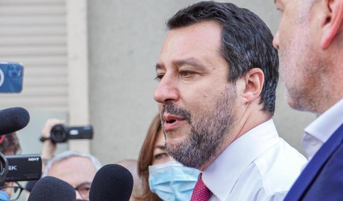 Salvini continua con la stessa tiritera: "Togliamo l'ideologia dal ddl Zan e approviamolo domani"