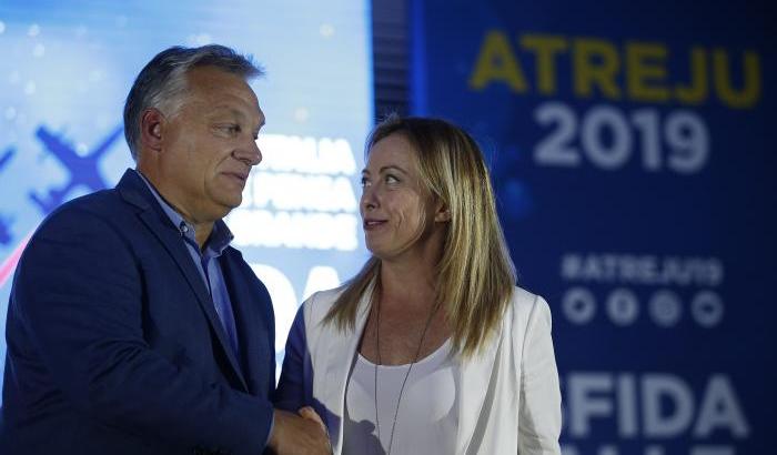 Orban e Meloni