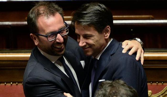 Alfonso Bonafede, Giuseppe Conte