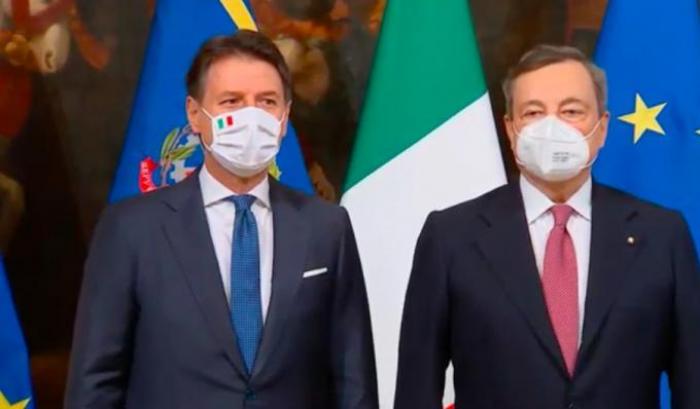 Mario Draghi e Giuseppe Conte