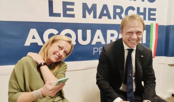 Lollobrigida con Giorgia Meloni