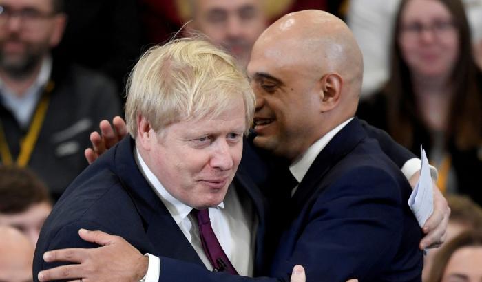 Boris Johnson e Sajid Javid