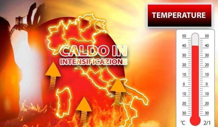 In Italia tornano caldo e afa con picchi di 40°C: ecco dove