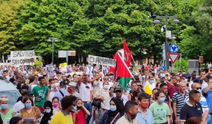 Manifestazione a Voghera