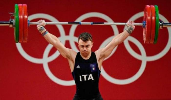 Mirko Zanni bronzo nel sollevamento pesi nella categoria 67 kg ai Giochi di Tokyo 2020