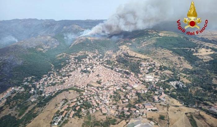 Incendio Sardegna