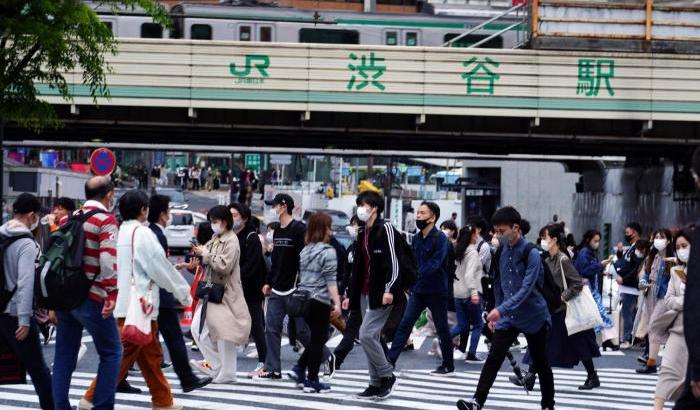 A Tokyo nuovo record di contagi: 4.058 nelle ultime 24 ore