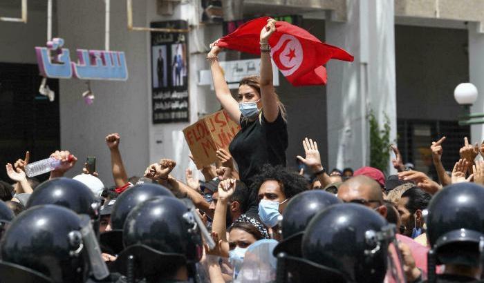 Proteste in Tunisia