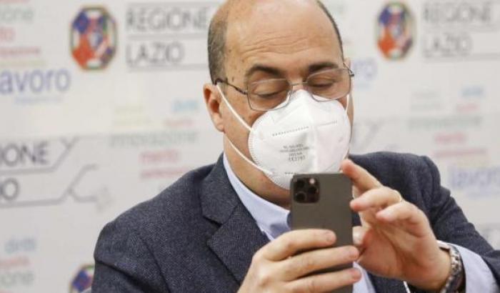 La rabbia di Zingaretti dopo l'attacco hacker: "Sistema ancora fermo, per ora niente prenotazioni per i vaccini"