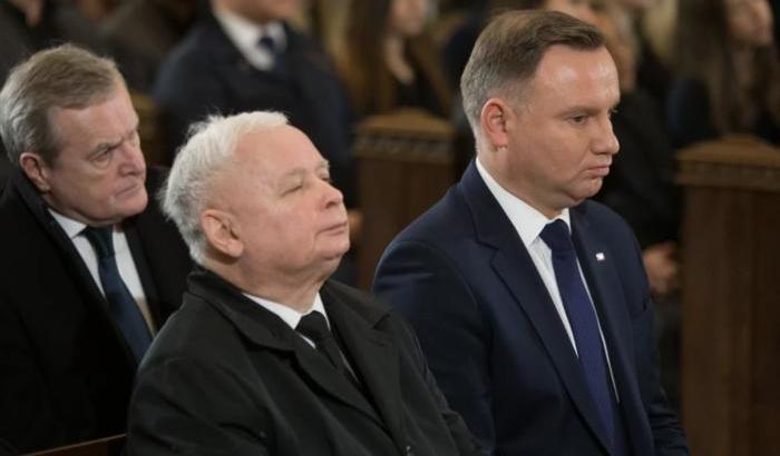 Jaroslaw Kaczynski e Duda