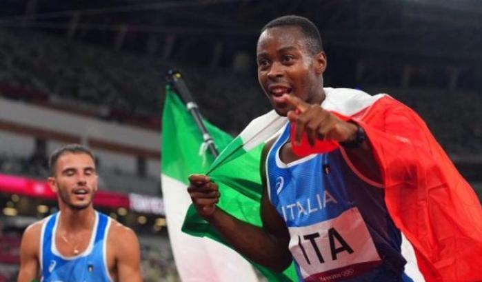 Fausto Desalu, medaglia d'oro nella staffetta