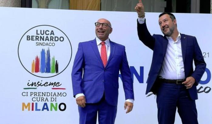 Luca Bernardo e Salvini
