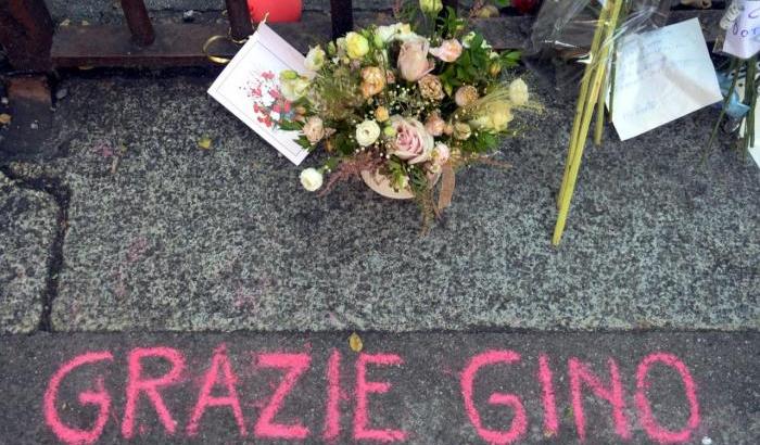 Gli ultimi saluti a Gino Strada