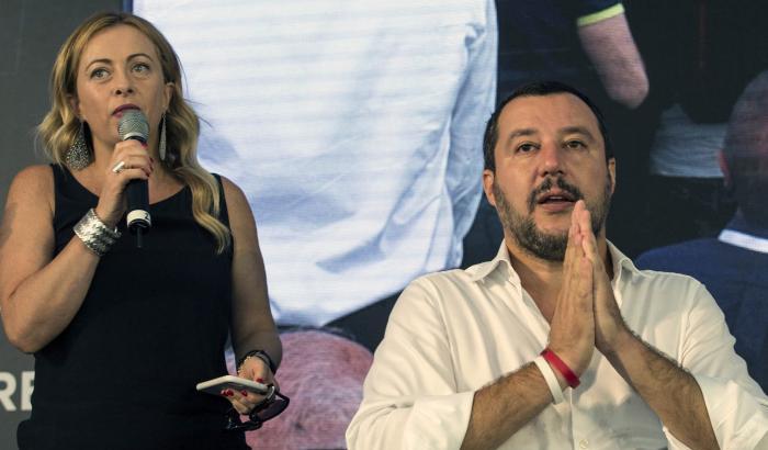 Meloni e Salvini