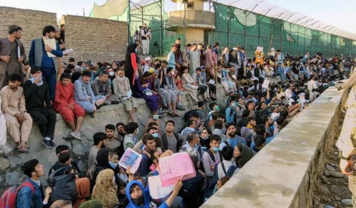 Caos all'aeroporto di Kabul