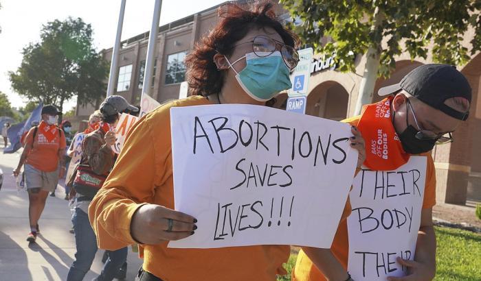Manifestazioni per la legge sull'aborto in Texas